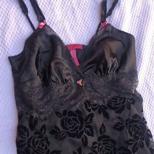 Y2K Betsey Johnson slip top